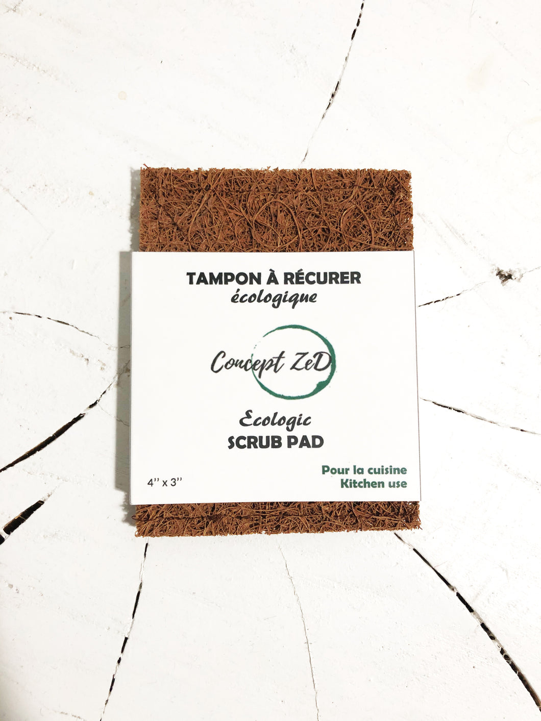 Tampon à récurer écologique