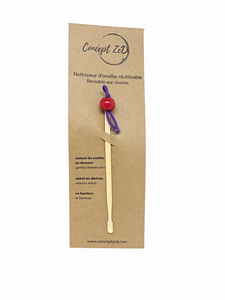 Nettoyeur d'oreilles en bambou