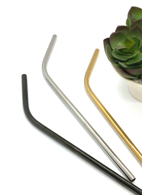 Paille réutilisable pliée - unité