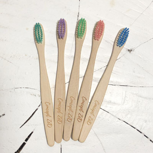 Brosse à dents en bambou pour enfants