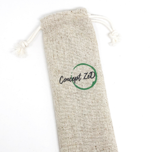 Pochette pour pailles réutilisables